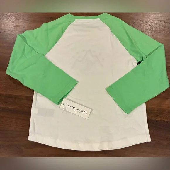 NWT- Janie and Jack Tahoe Ski Club RaglanTee - Picture 5 of 8